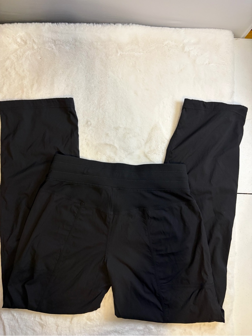 lululemon Dance Studio Pants Women’s 8 Black Drawstring Wide Leg - Picture 9 of 11